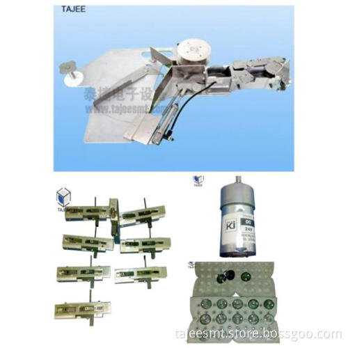 Tajee Sale Various Feeder, Nozzles, SMT Head, SMT Motor etc All SMT Spare Parts.